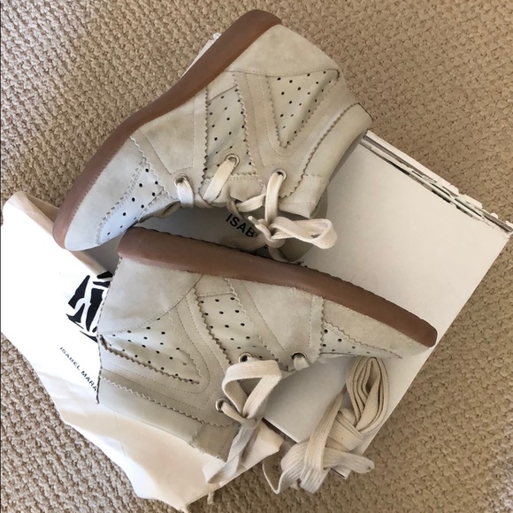 Isabel Marant Bobby Wedge Sneaker - Picture 4 of 4